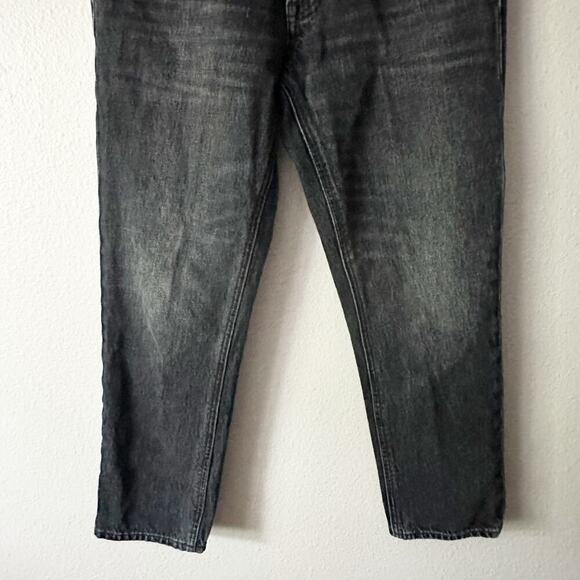 Vince Black Tomboy Jeans Women's Size 27 Straight Cropped Leg 5 Pocket Style - Picture 4 of 14